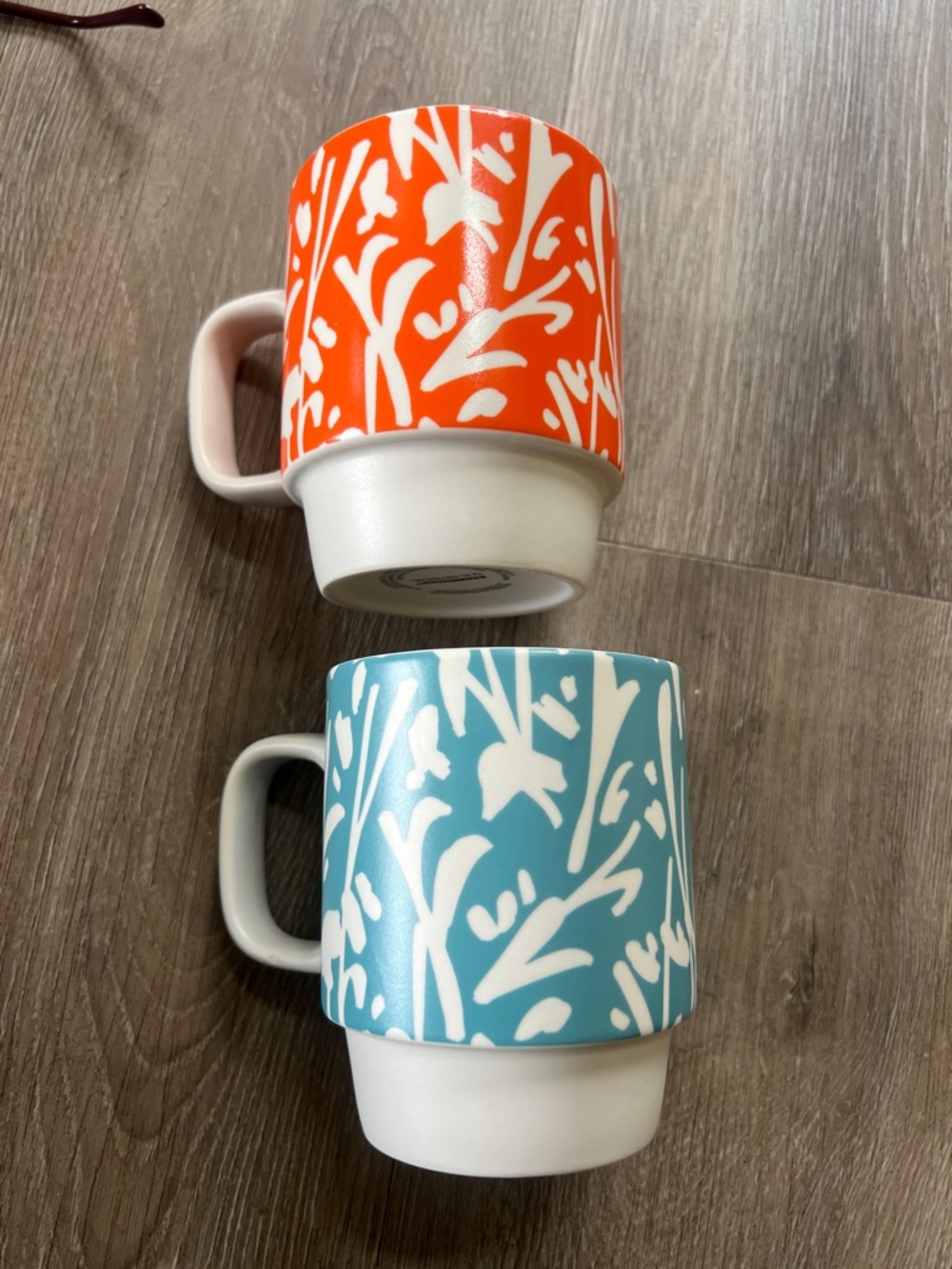 Starbucks Set of 2 Stackable Mugs - Picture 6 of 8